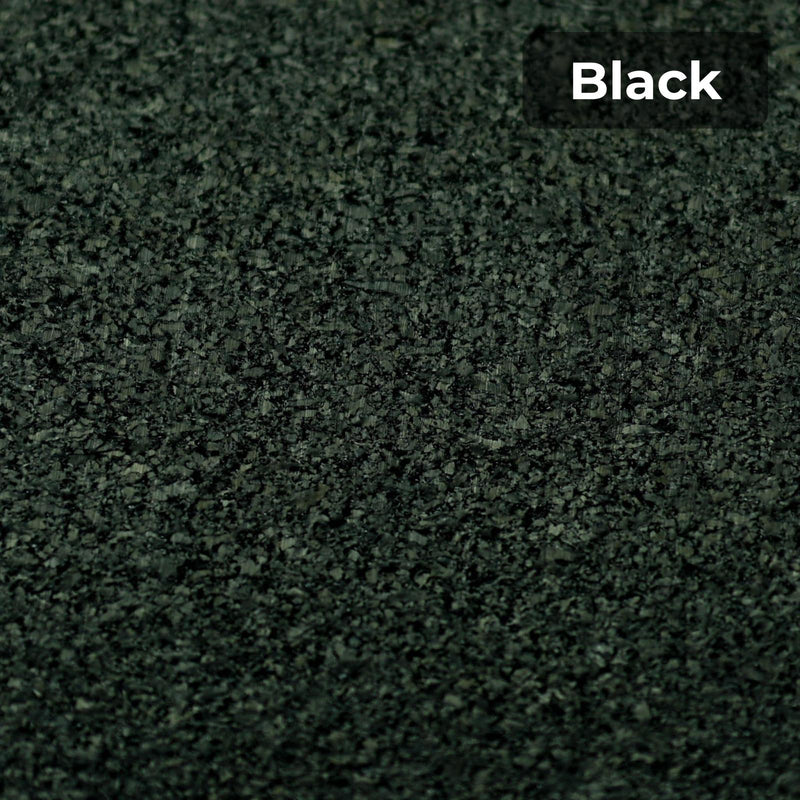 Load image into Gallery viewer, Black rubber flooring swatch