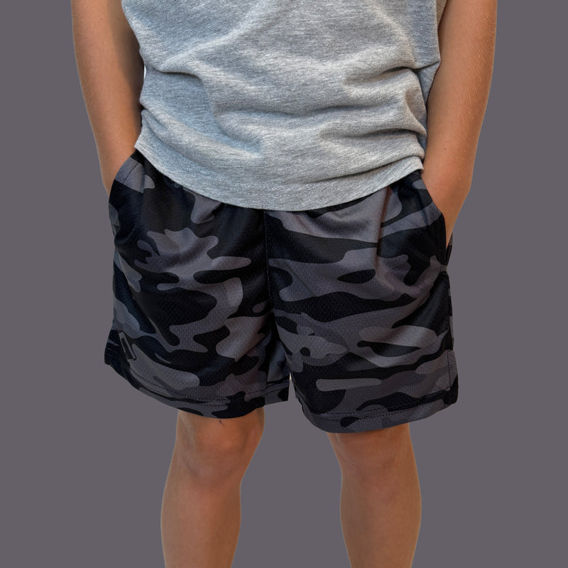 Load image into Gallery viewer, Elite Athletic Gear - Blackout Camo Shorts
