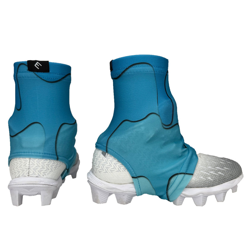 Load image into Gallery viewer, Elite Athletic Gear - Blue Drippy Cleat Covers
