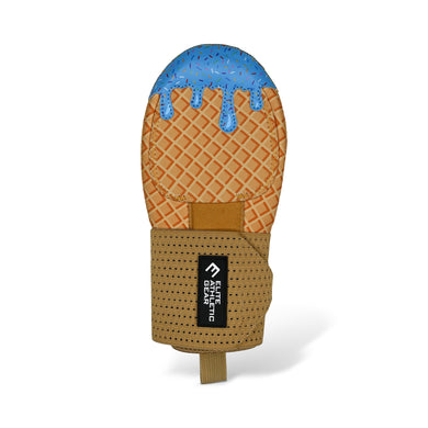 Elite Athletic Gear - Blue Ice Cream Sliding Mitt