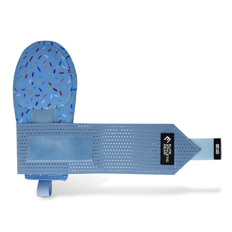 Load image into Gallery viewer, Elite Athletic Gear - Blue Sprinkles Sliding Mitt
