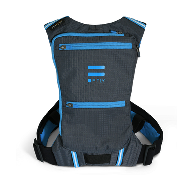 Fitly - Sub45 - Innovative Running Pack - Emerald Blue