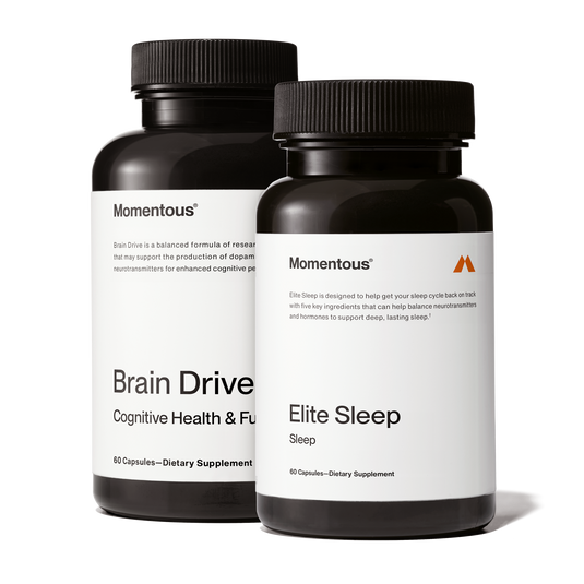 Momentous - Brain Drive + Elite Sleep Stack