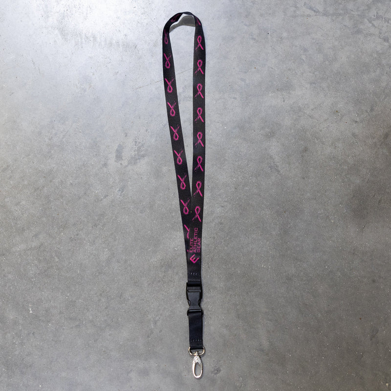 Load image into Gallery viewer, Elite Athletic Gear - Breast Cancer Awareness Lanyard
