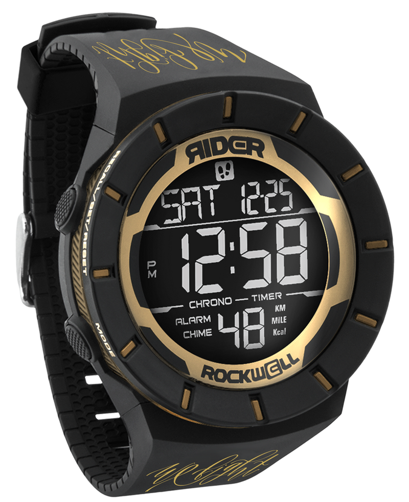 Load image into Gallery viewer, Rockwell Time - We Fight - Gold/Black Coliseum
