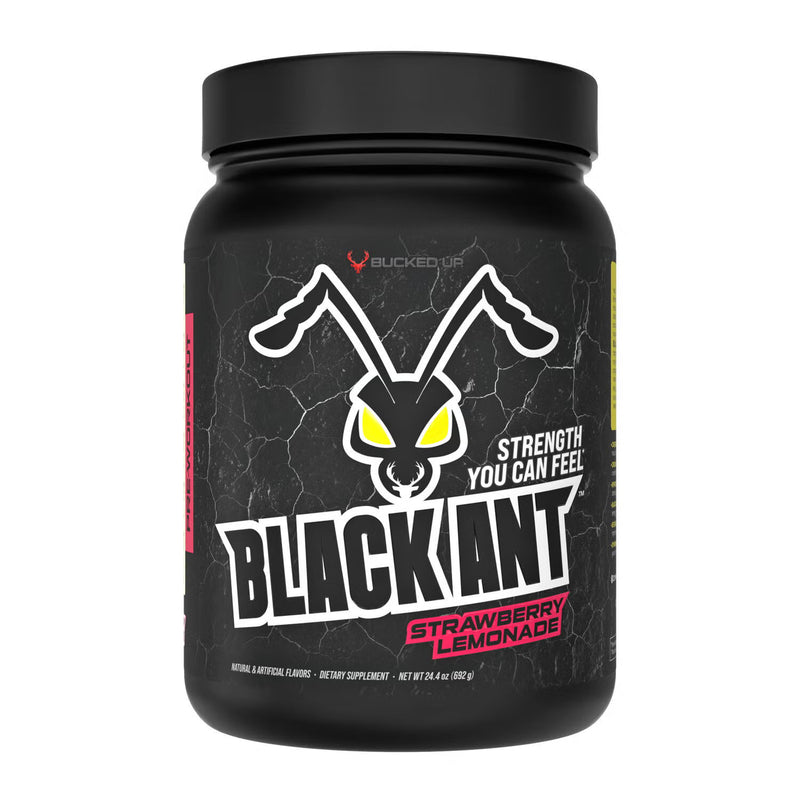 Load image into Gallery viewer, Bucked Up - Black Ant Pre-Workout - Strawberry Lemonade
