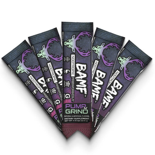 Bucked Up - BAMF Stick Packs - Pump N Grind