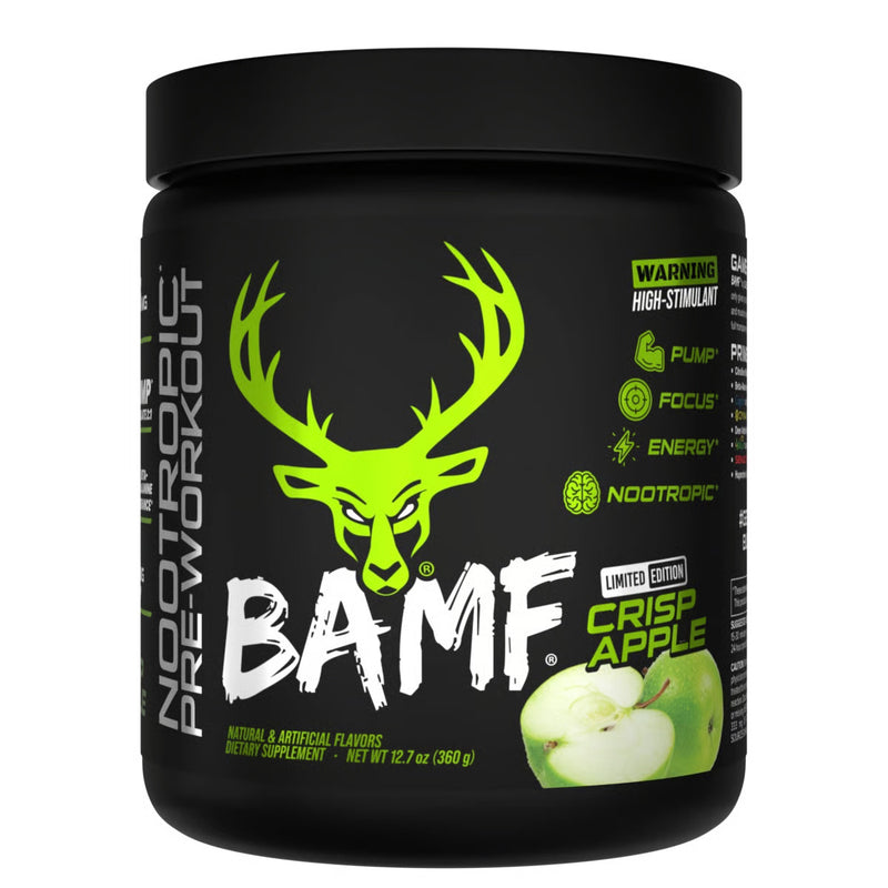 Load image into Gallery viewer, Bucked-Up-BAMF-Preworkout-Crisp_Apple -Tub
