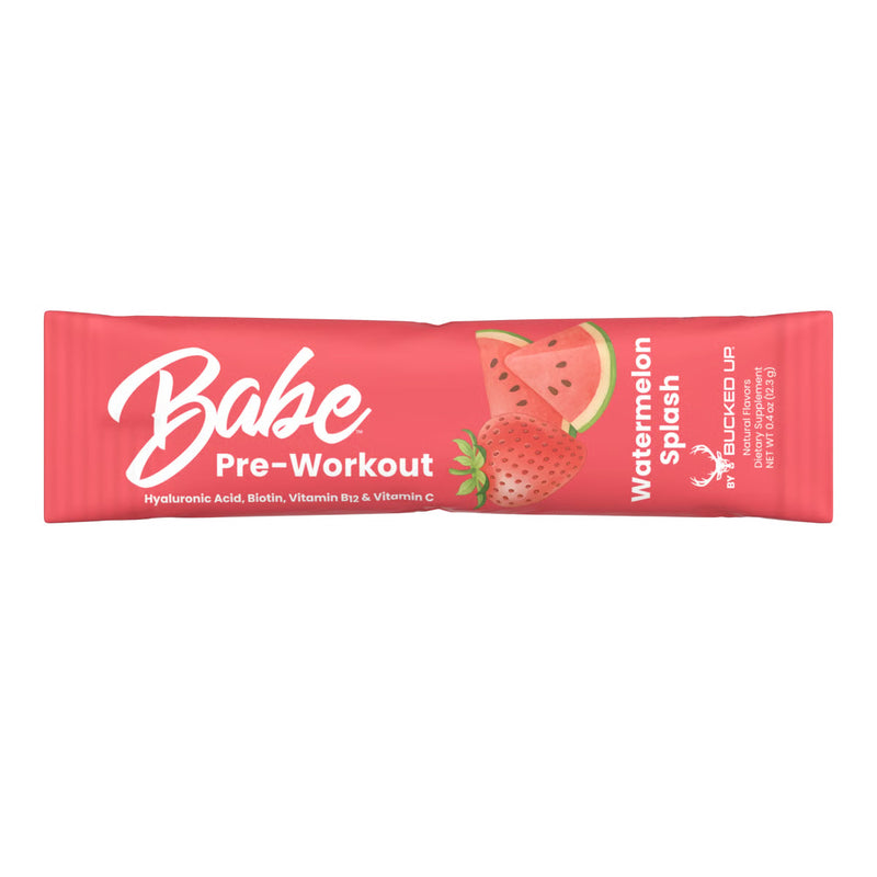 Load image into Gallery viewer, Bucked Up - Babe Pre-Workout Stick Packs - Watermelon
