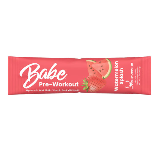 Bucked Up - Babe Pre-Workout Stick Packs - Watermelon