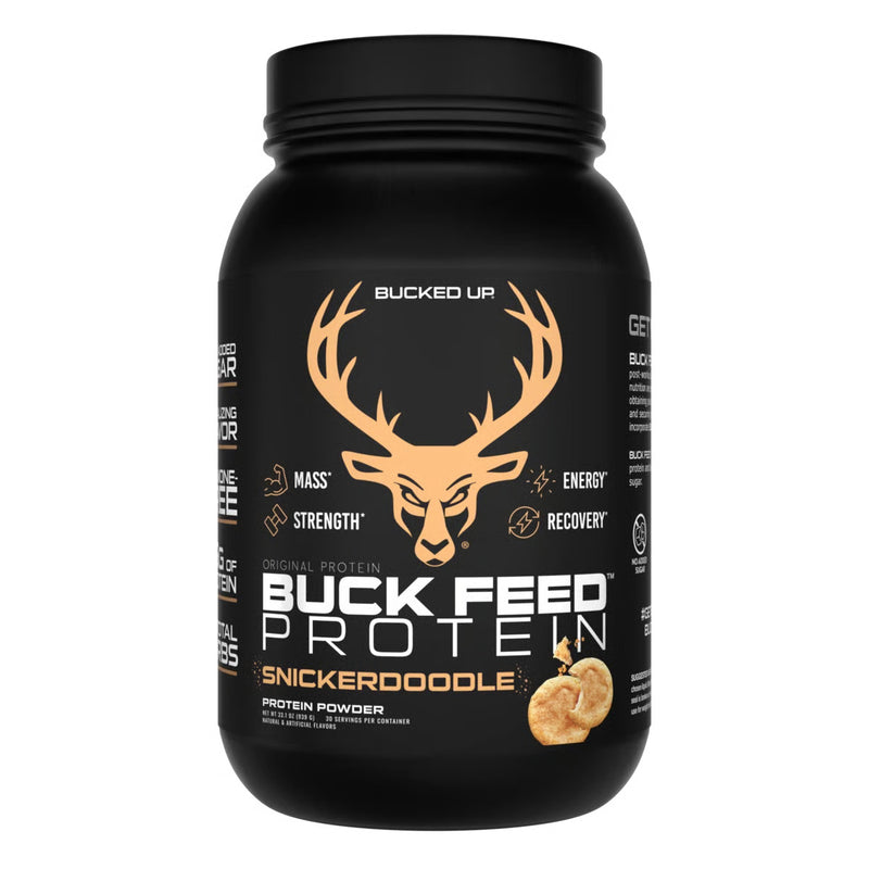 Load image into Gallery viewer, Bucked-Up-Buck-Feed-Original-Protein-Snickerdoodle
