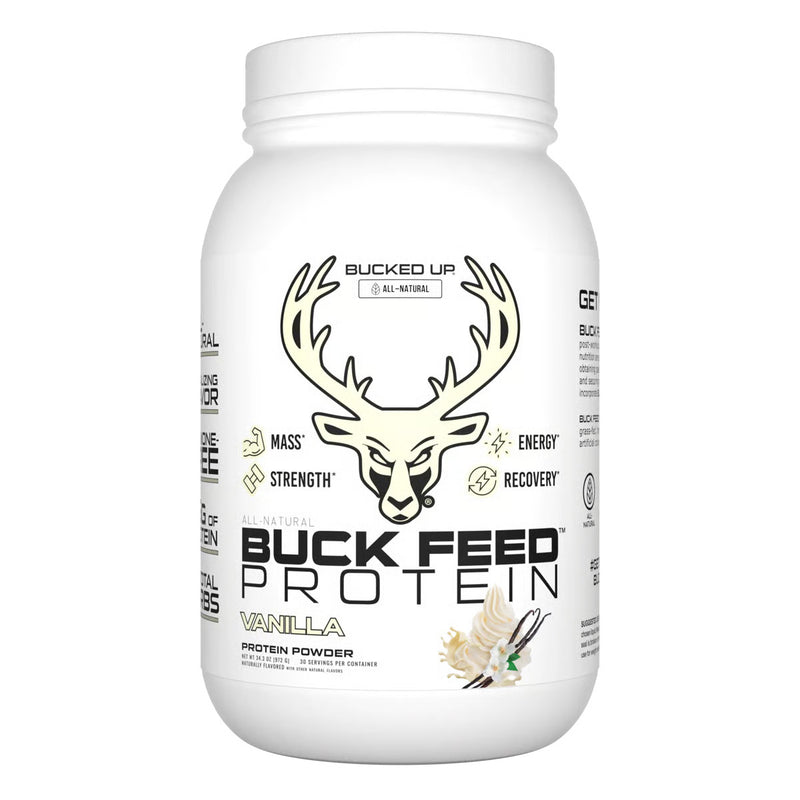 Load image into Gallery viewer, Bucked-Up-Buck-Feed-Protein-Vanilla
