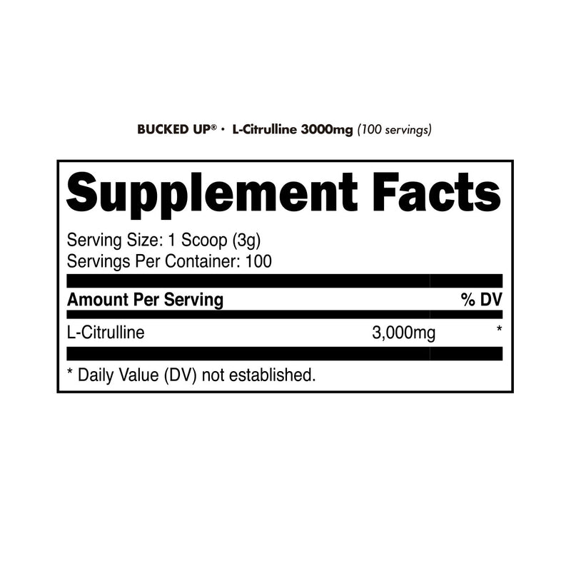 Load image into Gallery viewer, Bucked-Up-Citruline-Nutrition
