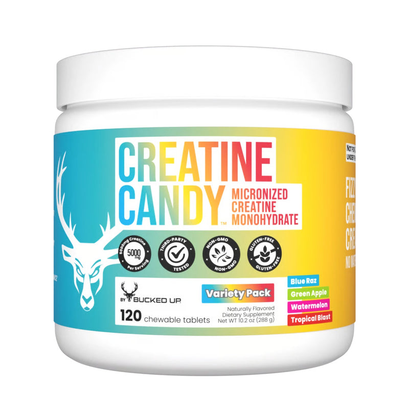 Load image into Gallery viewer, Bucked Up - Creatine Candy - Variety (4-pack)
