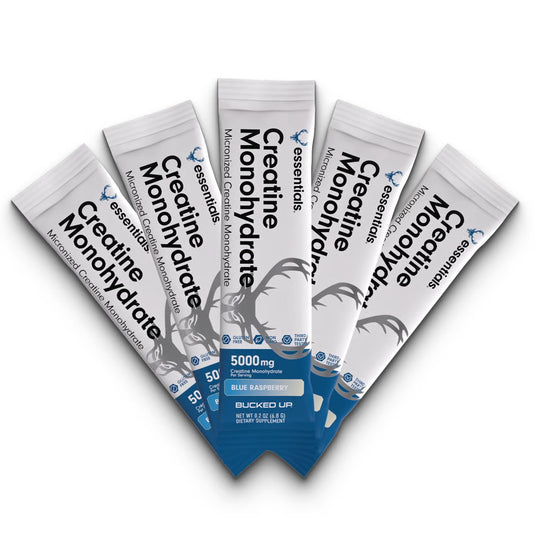 Bucked Up - Creatine Monohydrate Stick Packs - Blue Raspberry