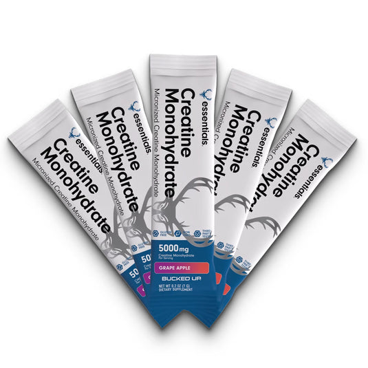 Bucked Up - Creatine Monohydrate Stick Packs - Grape Apple