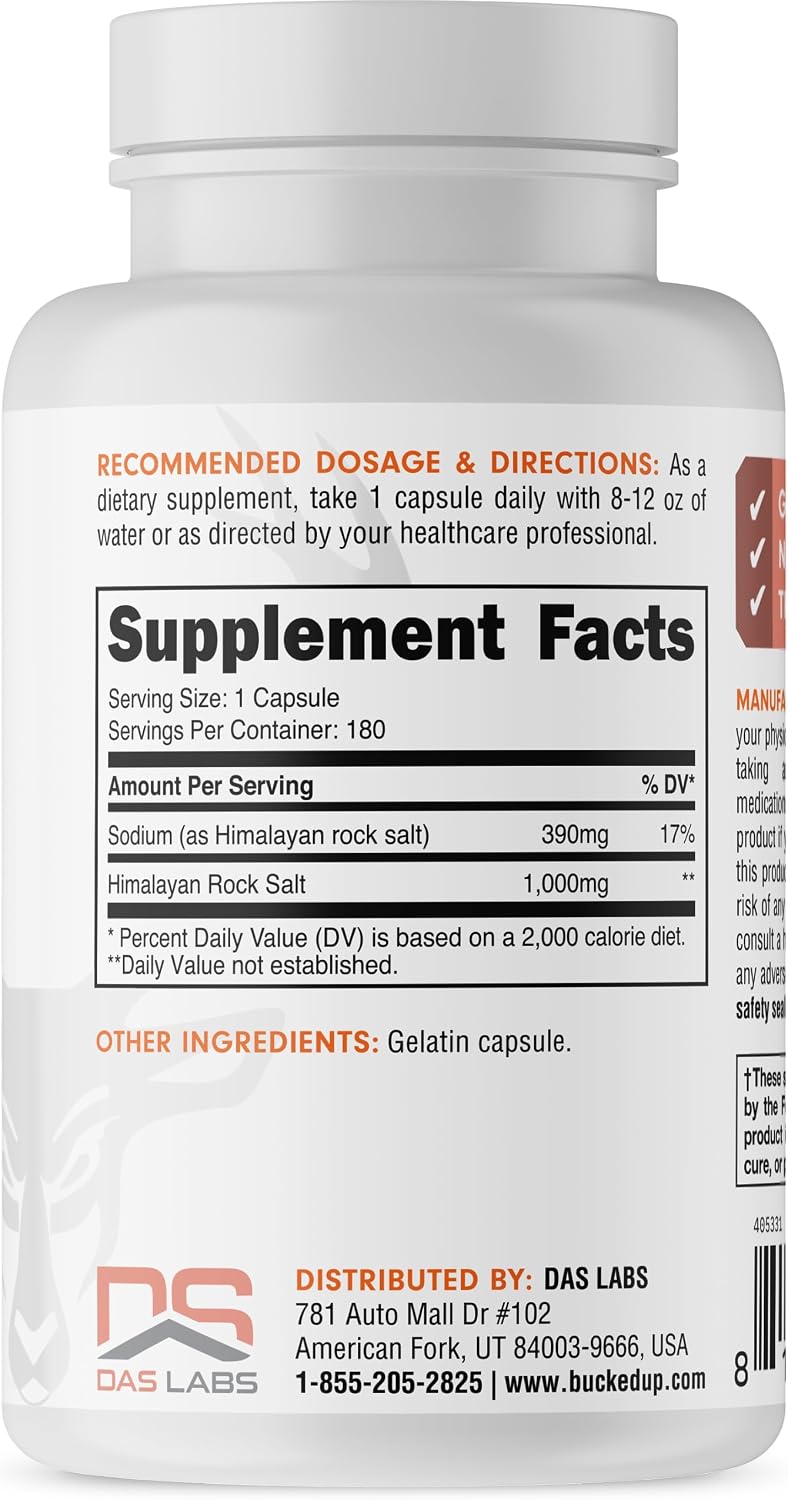 Load image into Gallery viewer, Bucked Up - Himalayan Salt - Label

