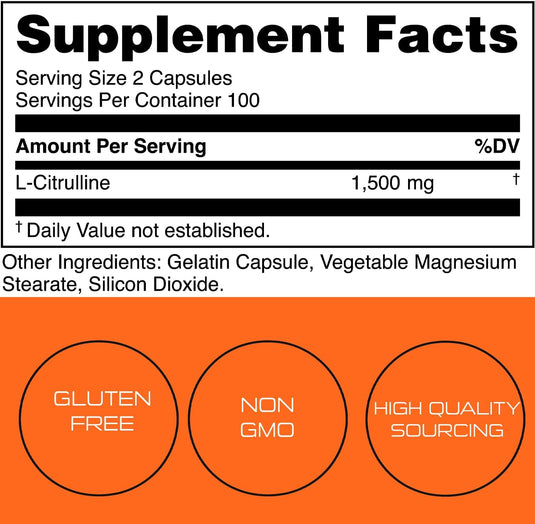 Bucked Up - L-Citrulline - Nutrition