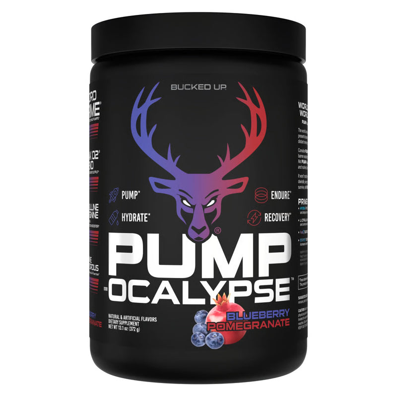 Load image into Gallery viewer, Bucked-Up-Pumpocalypse-PreWorkout-BlueberryPom
