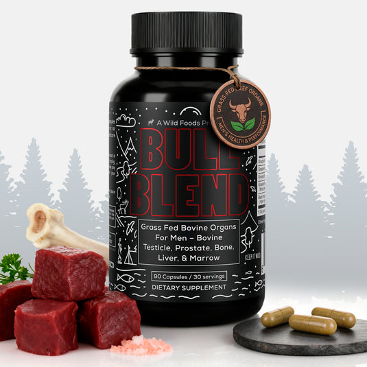 Wild Foods - Bull Blend Beef Organ Complex - Vitamins & Supplements
