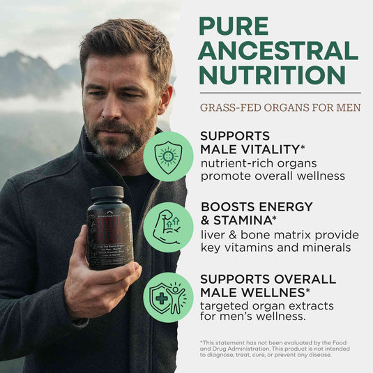 Wild Foods - Bull Blend Beef Organ Complex - Vitamins & Supplements