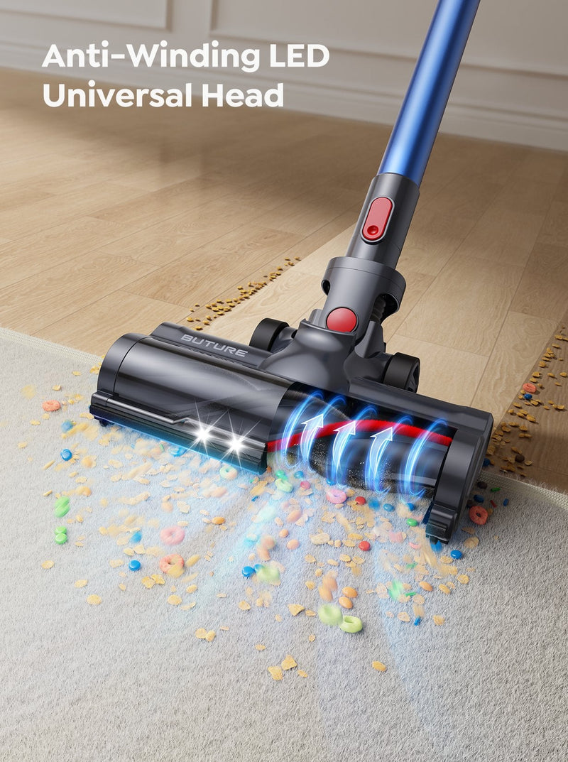 Load image into Gallery viewer, Buture Official - 【Blowout Sale】Buture JR700 Blue Cordless Vacuum
