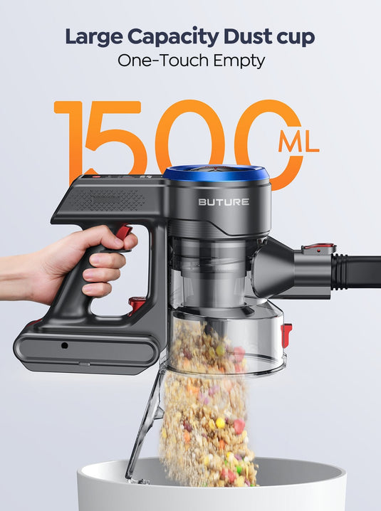 Buture Official - 【Blowout Sale】Buture JR700 Blue Cordless Vacuum