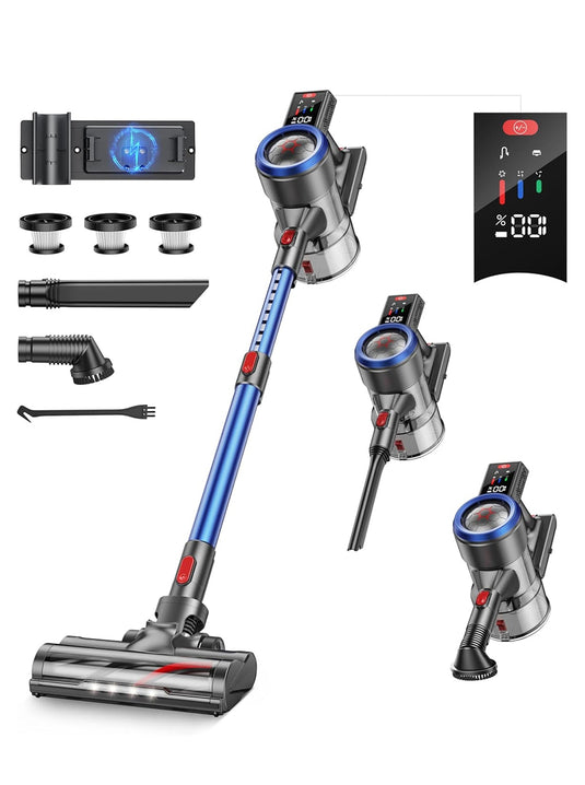 Buture Official - 【Blowout Sale】Buture JR700 Blue Cordless Vacuum