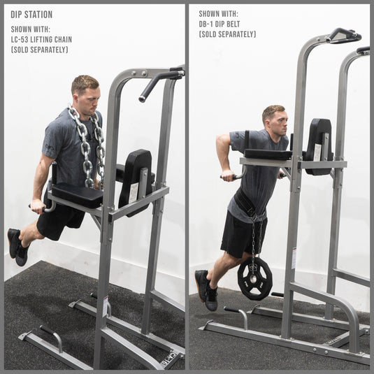 Valor Fitness - Power Tower Leg Raise Machine