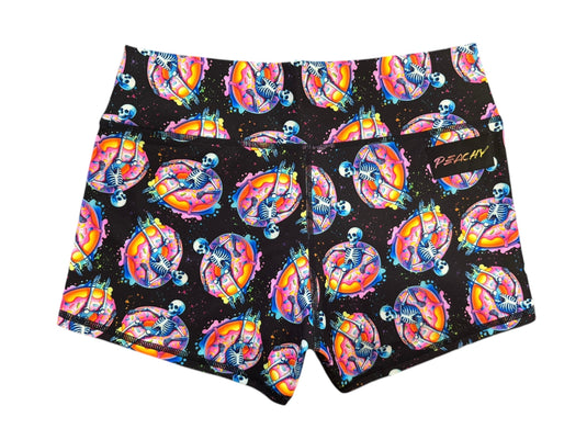 Peachy Athletic - Just Chillin' Shorts - Unicorn Collection