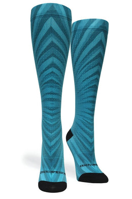 Crazy Compression - Never Quit Blue - (Standard & Extra Wide)