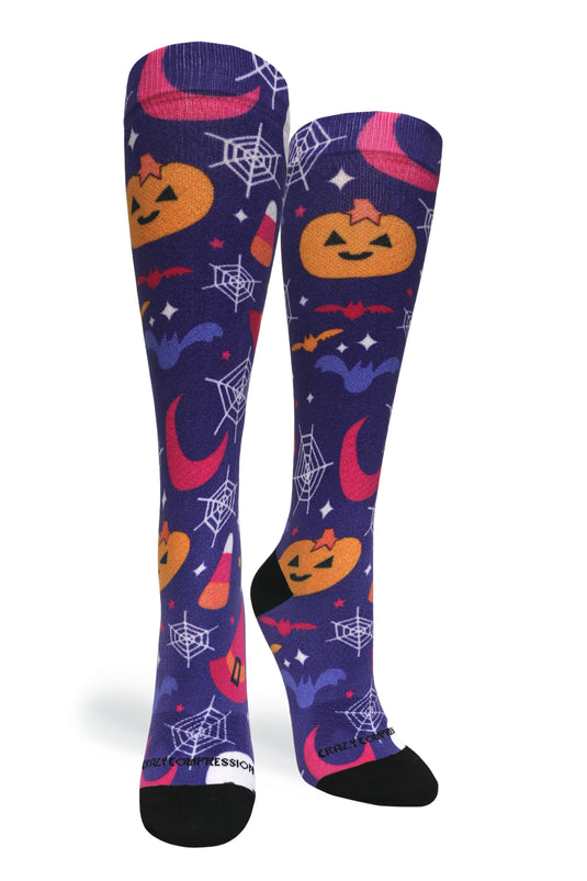 Crazy Compression - Purple Scare - (Standard & Extra Wide)