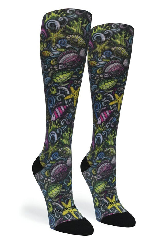 Crazy Compression - Reef Nightlife - (Standard & Extra Wide)