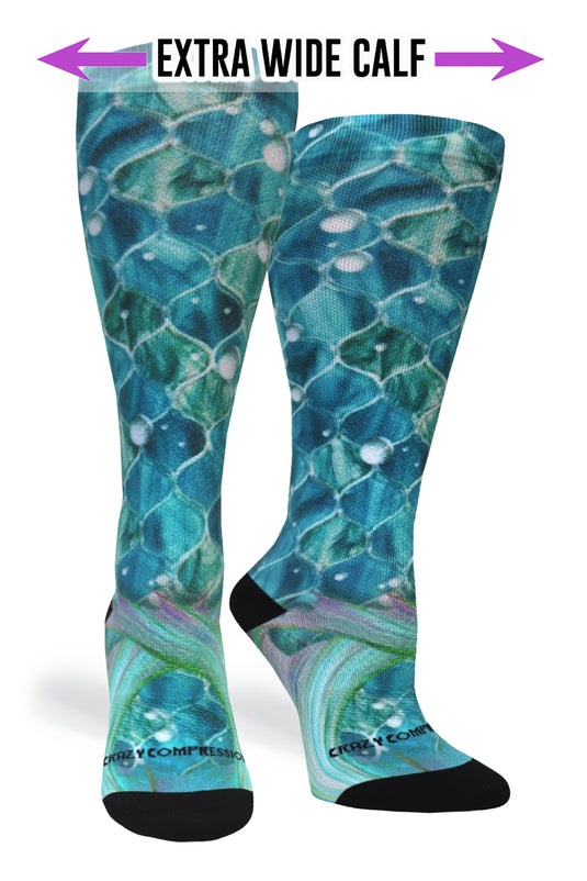 Crazy Compression - Mermaid Mosaic - (Standard & Extra Wide)