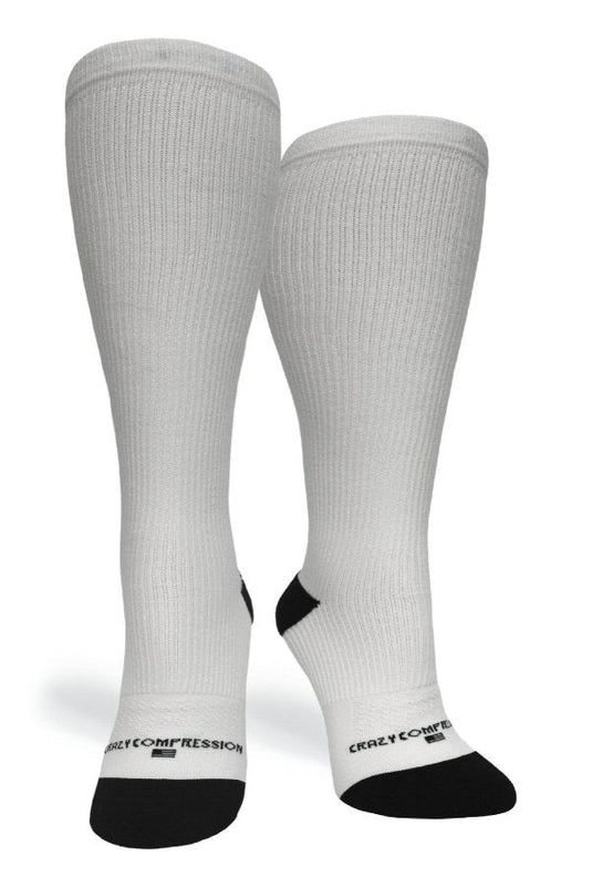 Crazy Compression - White (Standard & Extra Wide)