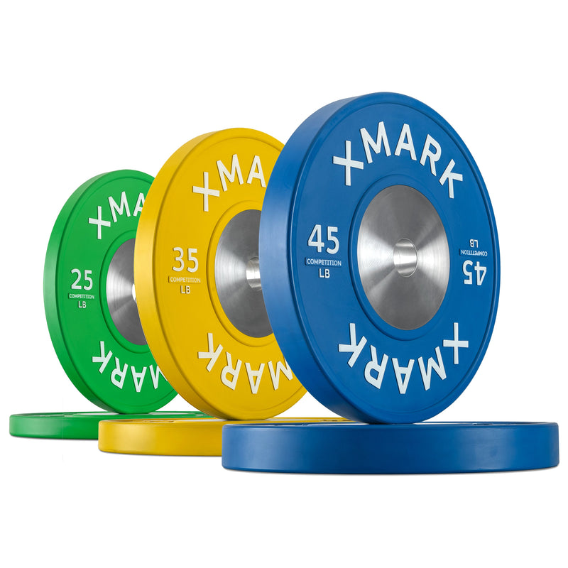 Load image into Gallery viewer, XMARK - Premium Competition Bumper Plates (LB), Pairs and Sets
