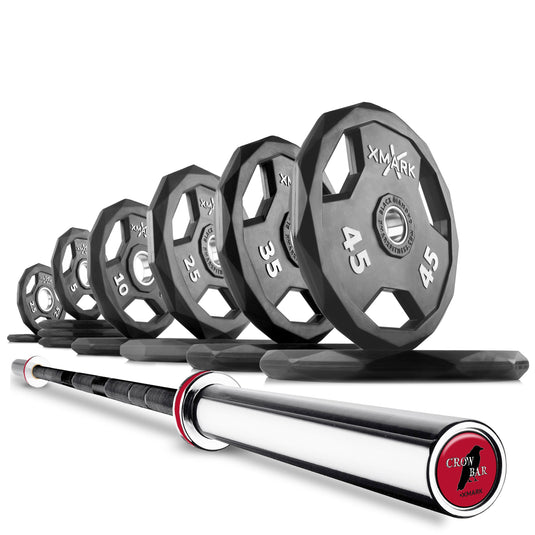XMARK - Black DiamondOlympic Weight Plates and Olympic Barbell Sets