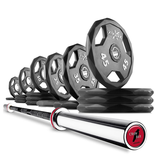XMARK - Black DiamondOlympic Weight Plates and Olympic Barbell Sets