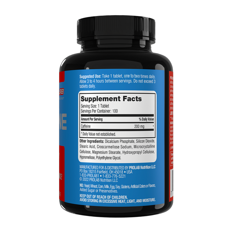 Load image into Gallery viewer, Prolab Nutrition - Caffeine Energy Support, Zero Calories, Reduced Fatigue, Extra Strength Energy 200mg
