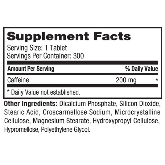 Prolab Nutrition - Caffeine Energy Support, Zero Calories, Reduced Fatigue, Extra Strength Energy 200mg