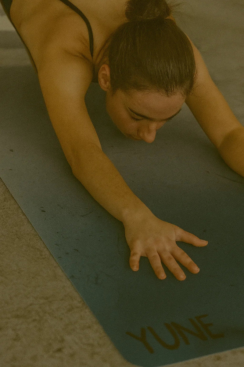 Load image into Gallery viewer, Yune Yoga - Yoga Mat | 6mm Thick | Blue | Non-Slip | Eco Friendly | Yune Yoga | Hoth

