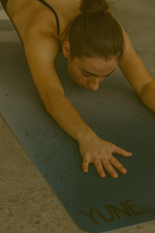 Yune Yoga - Yoga Mat | 6mm Thick | Blue | Non-Slip | Eco Friendly | Yune Yoga | Hoth