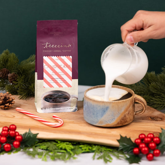 Teeccino - Candy Cane Chicory Herbal Coffee