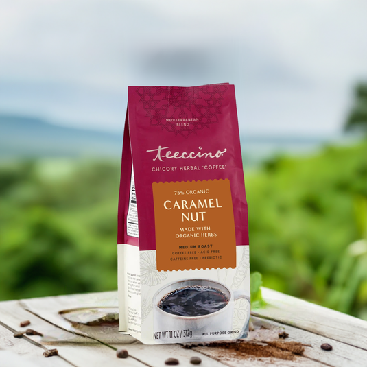 Teeccino - Caramel Nut Chicory Herbal Coffee