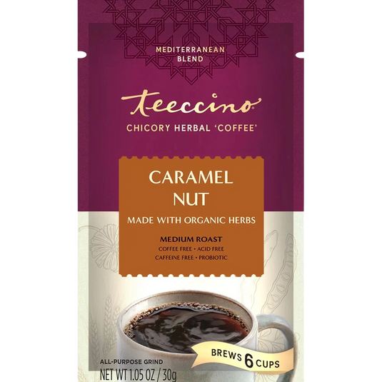 Teeccino - Caramel Nut Chicory Herbal Coffee