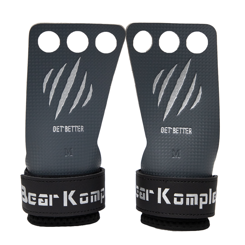 Load image into Gallery viewer, Bear KompleX - Bear Komplex Carbon Comp 3-Hole Hand Grips
