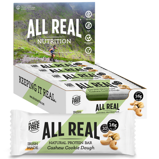 All Real Nutrition - Cashew Cookie Dough Protein Bar (50g x 12)