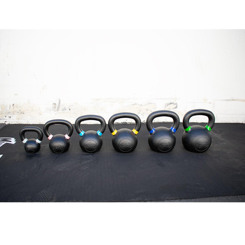 Load image into Gallery viewer, Muscle D Fitness - Muscle D Cast Kettlebells - Muscle D Fitness - Quality Handle Design - Heavy Duty Coating
