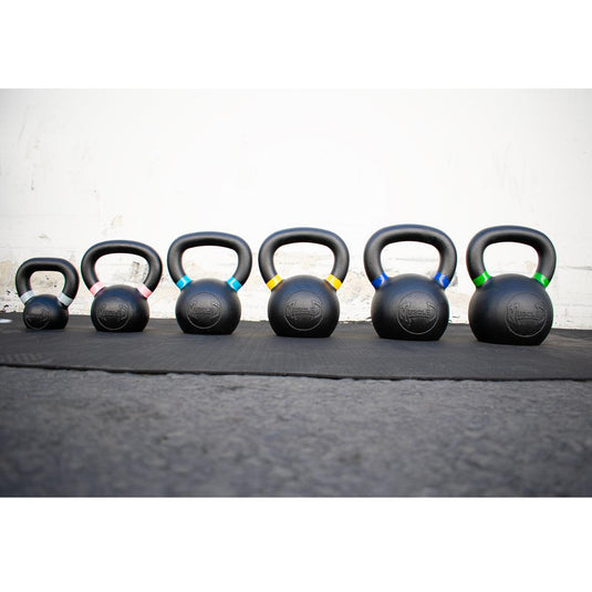 Muscle D Fitness - Muscle D Cast Kettlebells - Muscle D Fitness - Quality Handle Design - Heavy Duty Coating