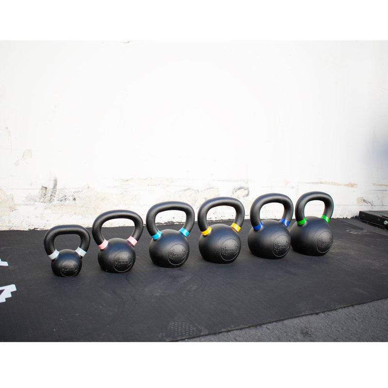 Load image into Gallery viewer, Muscle D Fitness - Muscle D Cast Kettlebells - Muscle D Fitness - Quality Handle Design - Heavy Duty Coating
